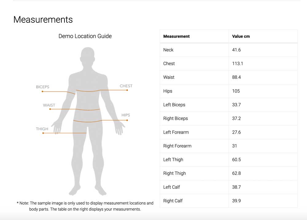 Clear 3d Body Scanning Track Your Fitness Results Reform Gym Fitness And Personal Training